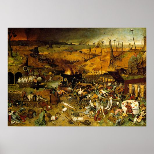 De Triomf van de Dood Print (Voorkant)