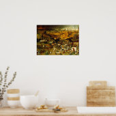 De triomf van de doodstraf poster (Keuken)