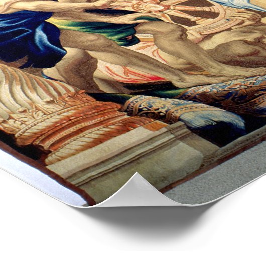 De triomf van de eucharist poster (Hoek)