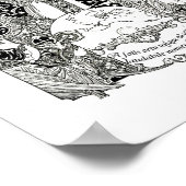 De triomf van de Jesuit Orde Poster (Hoek)