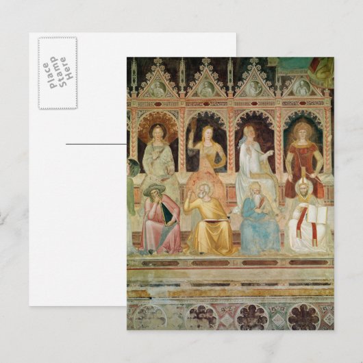 De triomf van de katholieke doctrine briefkaart (Voorkant / Achterkant)