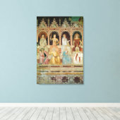 De triomf van de katholieke doctrine canvas afdruk (Insitu (Houten vloer))
