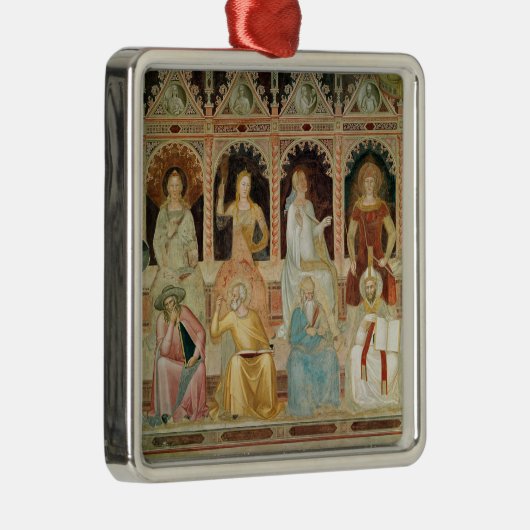 De triomf van de katholieke doctrine metalen ornament (Rechts)