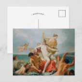 De triomf van de marinier Venus | Sebastiano Ricci Briefkaart (Voorkant / Achterkant)