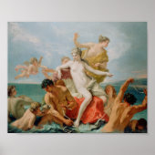 De triomf van de marinier Venus | Sebastiano Ricci Poster (Voorkant)