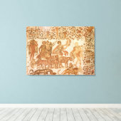 De triomf van Dionysus Canvas Afdruk (Insitu (Houten vloer))