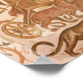 De triomf van Dionysus Poster (Hoek)