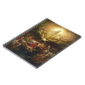 De triomf van het christendom door Gustave Dore Notitieboek (Linkerzijde)