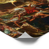 De triomf van het christendom door Gustave Dore Poster (Hoek)