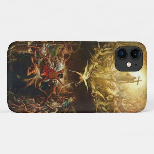 De triomf van het christendom over het heidendom Case-Mate iPhone case (Achterkant (horizontaal))
