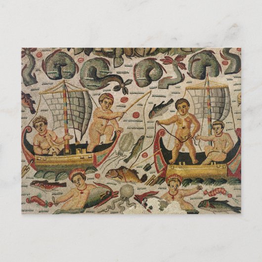 De triomf van Neptune en Amphitriet Briefkaart (Voorkant)