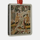 De triomf van Neptune en Amphitriet Metalen Ornament (Rechts)