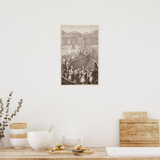 De triomf van Quintus Fabius Poster (Keuken)