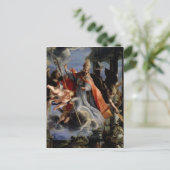 De triomf van St. Augustine 1664 Briefkaart (Staand voorkant)