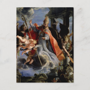 De triomf van St. Augustine 1664 Briefkaart