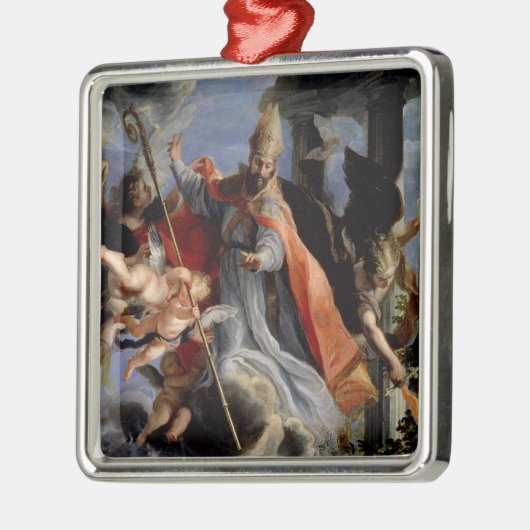 De triomf van St. Augustine 1664 Metalen Ornament (Links)