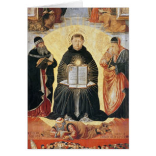 De triomf van St. Thomas Aquinas