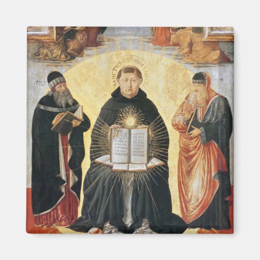 De triomf van St. Thomas Aquinas Magneet (Voorkant)