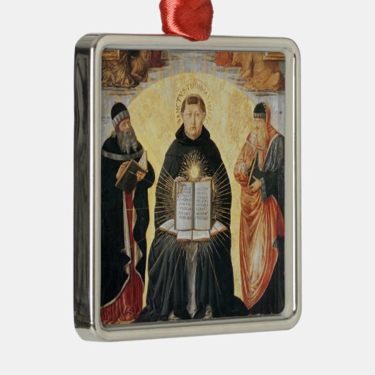De triomf van St. Thomas Aquinas Metalen Ornament (Rechts)