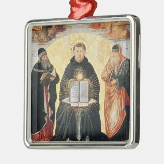 De triomf van St. Thomas Aquinas Metalen Ornament (Links)