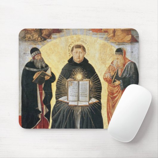 De triomf van St. Thomas Aquinas Muismat (Met muis)
