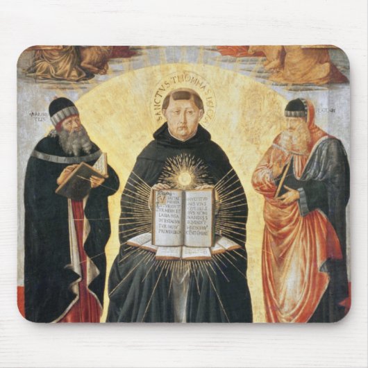 De triomf van St. Thomas Aquinas Muismat (Voorkant)