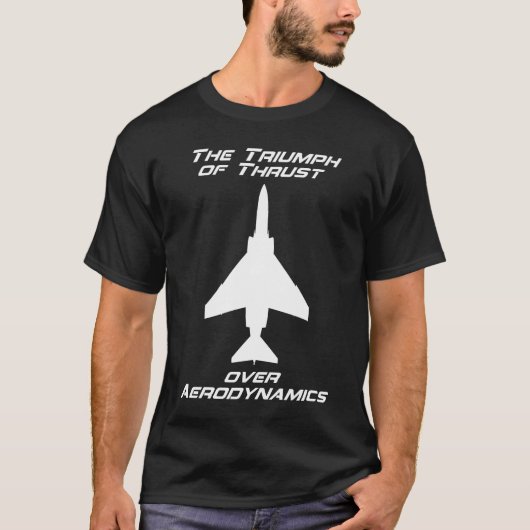 De triomf van stuwkracht t-shirt (Voorkant)