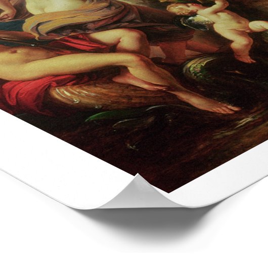 De triomf van Venus Poster (Hoek)