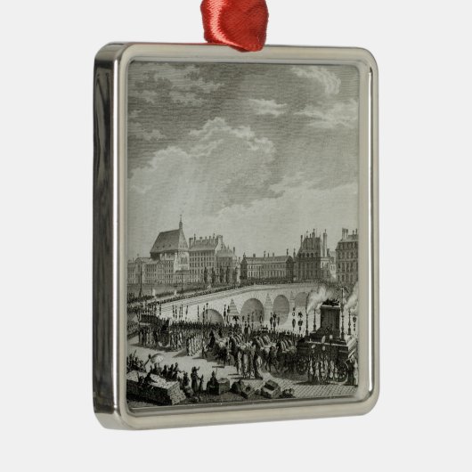 De triomf van Voltaire Metalen Ornament (Rechts)