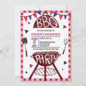 De triomftige achtertuin van de zomer bq grill 4 j kaart (Voorkant)