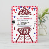 De triomftige achtertuin van de zomer bq grill 4 j kaart (Staand voorkant)