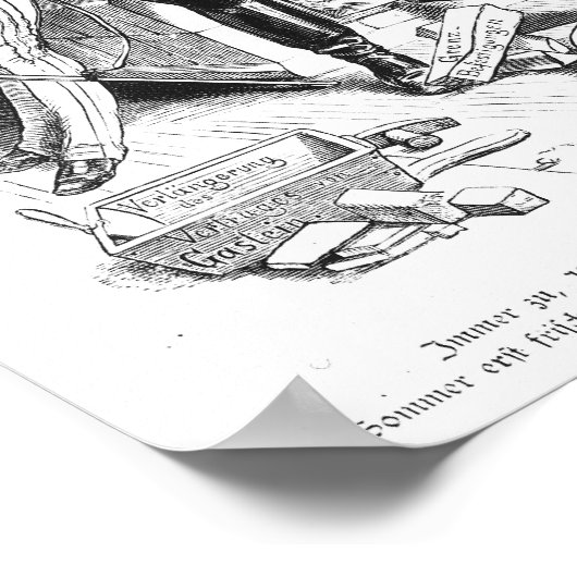 De Triple Alliance uit 'Bismarck' Poster (Hoek)