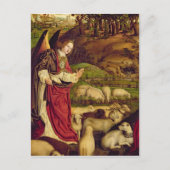 De triptych van Mozes en de verbrande Struik Briefkaart (Voorkant)