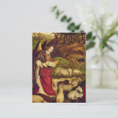 De triptych van Mozes en de verbrande Struik Briefkaart (Staand voorkant)