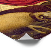 De triptych van Mozes en de verbrande Struik Poster (Hoek)