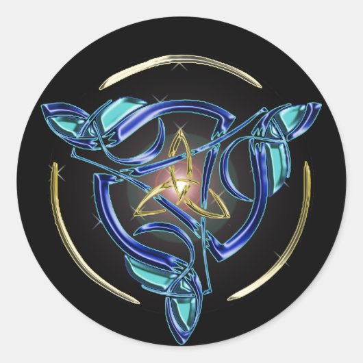 De Triquetra Sticker (Voorkant)