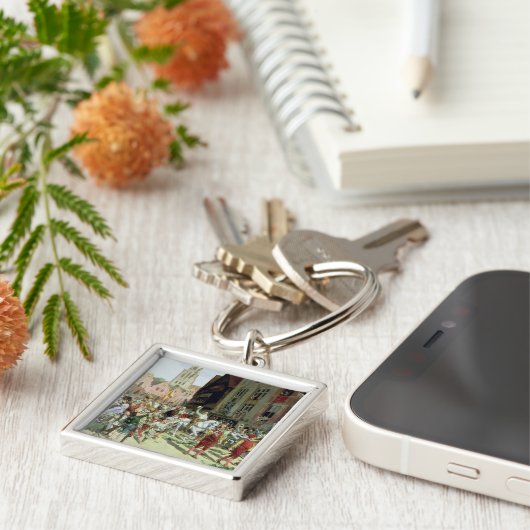 De Triumphal-aankomst in Rotterdam Sleutelhanger (Zijkant)