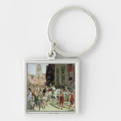 De Triumphal-aankomst in Rotterdam Sleutelhanger (Voorkant)