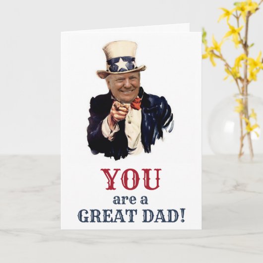 DE TROEF VADERDAG VAN DONALD KAART (Gele Bloem)