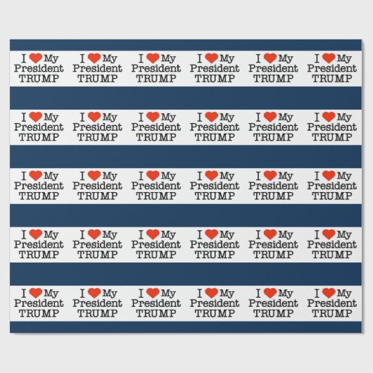 De Troef van de liefde Cadeaupapier (Vlak)