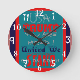 De Troef van de V.S. wordt u gehuurd! Verenigd Ronde Klok
