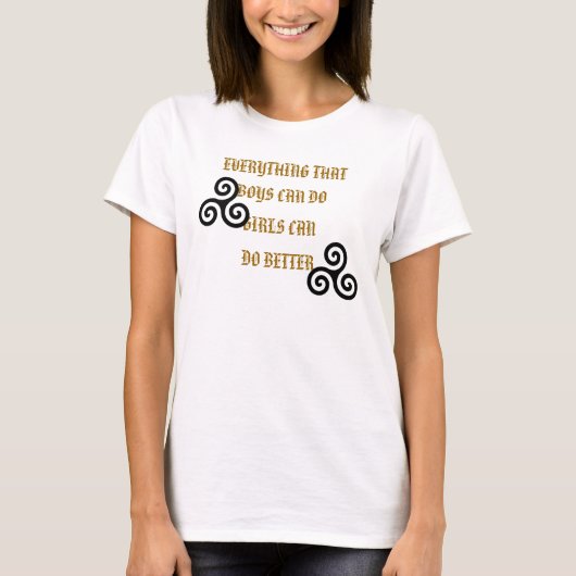 De troep van het Meisje T-shirt (Voorkant)
