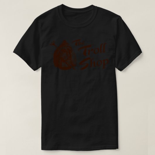 De troll shop licht t-shirt (Design voorkant)