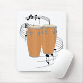 De Trommels van Conga Muismat (Met muis)