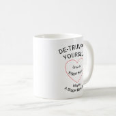 De-trompetter jezelf koffiemok (Voorkant rechts)