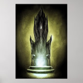 De troon | AI Art Poster (Voorkant)