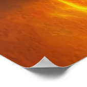 De troon in de hel | AI Art Poster (Hoek)