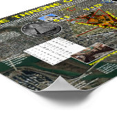 De troon van Colombia Poster (Hoek)