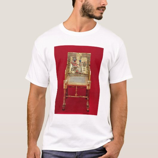 De troon, van de Tutankhamun T-shirt (Voorkant)