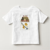 De troon van een Chinese keizer, jojojojo-scepter  Kinder Shirts (Voorkant)